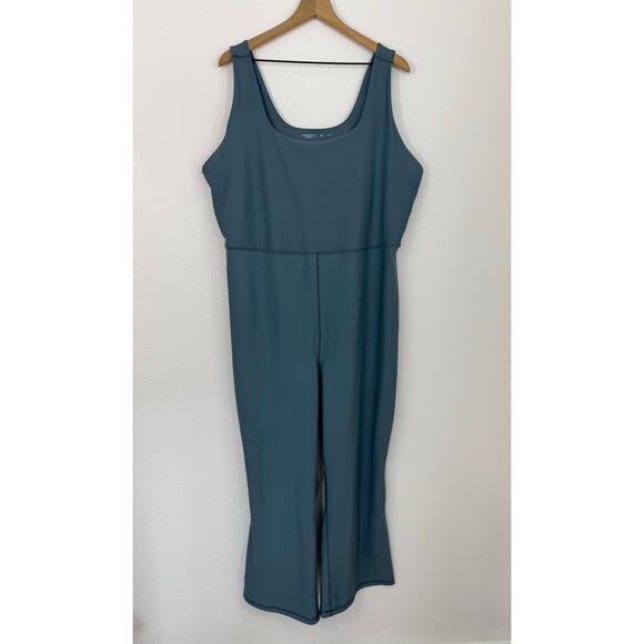 Old Navy Active Powersoft Go-Dry Jumpsuit Blue Women’s Plus 3X - Picture 1 of 6